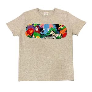 LARGE Heather Gray T Shirt Ladies - Zoo Animals NEW